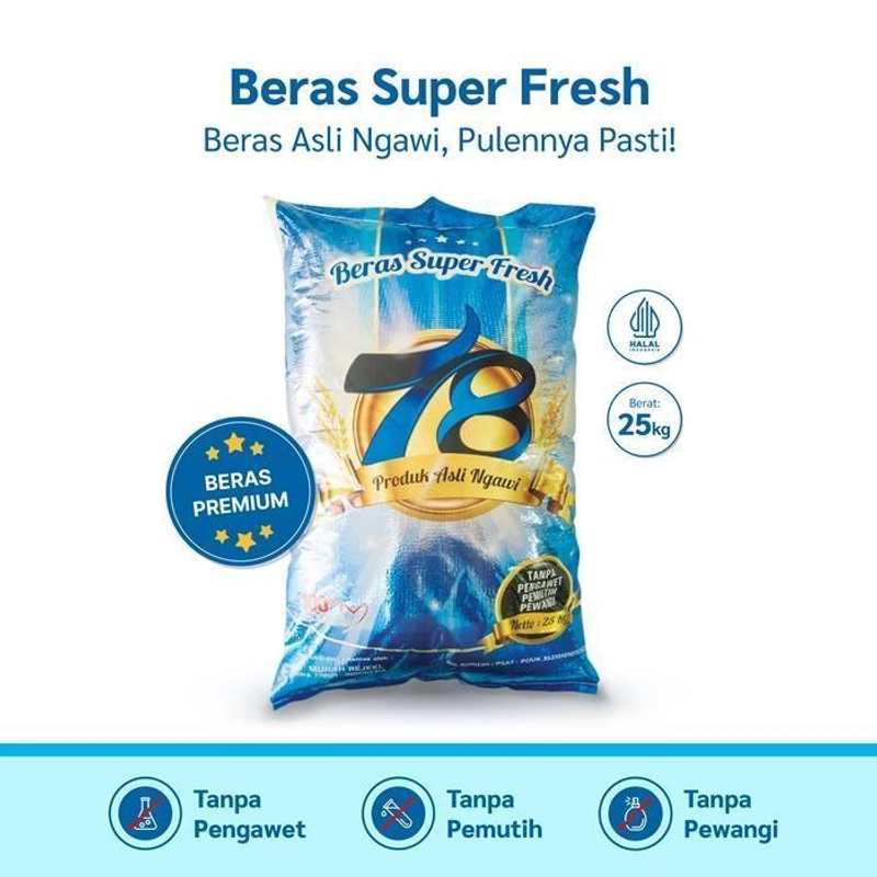 Product image Beras 78 Toko PD Maulana 060624 NB - 9000 KG all variant all variant